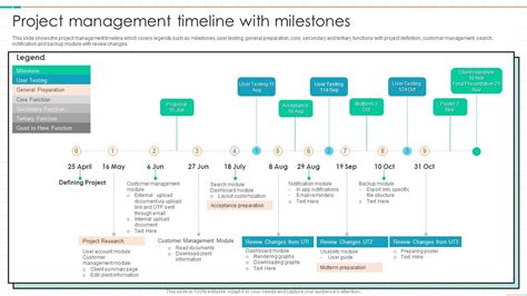 Timeline Overview Example