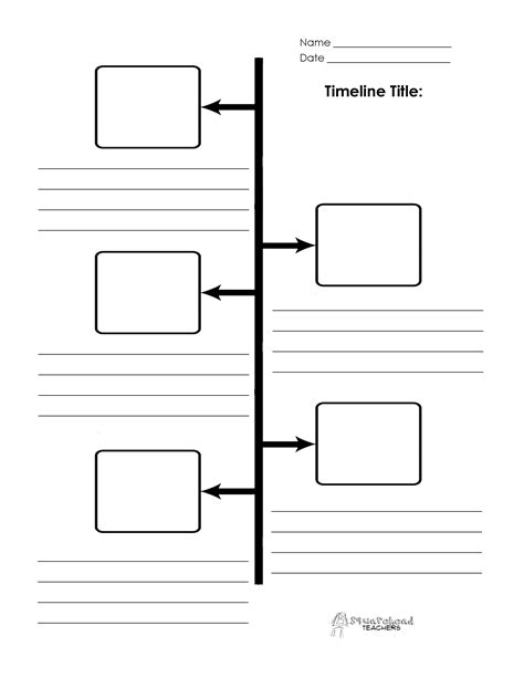 Timeline Template for Students