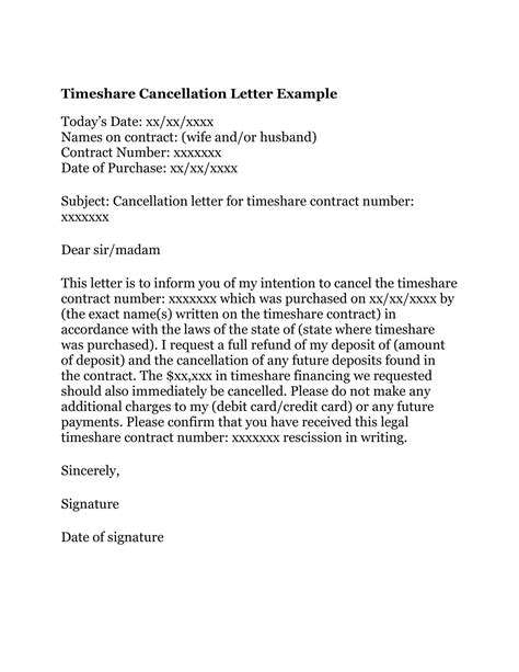 Timeshare Cancellation Reasons