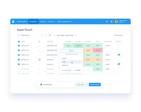 Timesheet integration