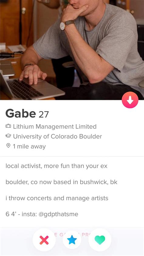 Example of Tinder profile pictures ideas