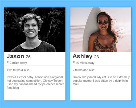 Creating a concise Tinder profile