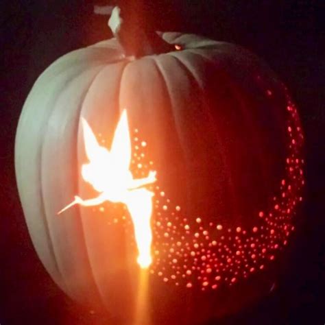 Tinkerbell pumpkin template