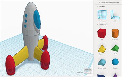 Description of Tinkercad Design 1