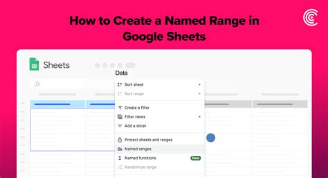 Tips and Tricks for Dynamic Named Ranges in Google Sheets