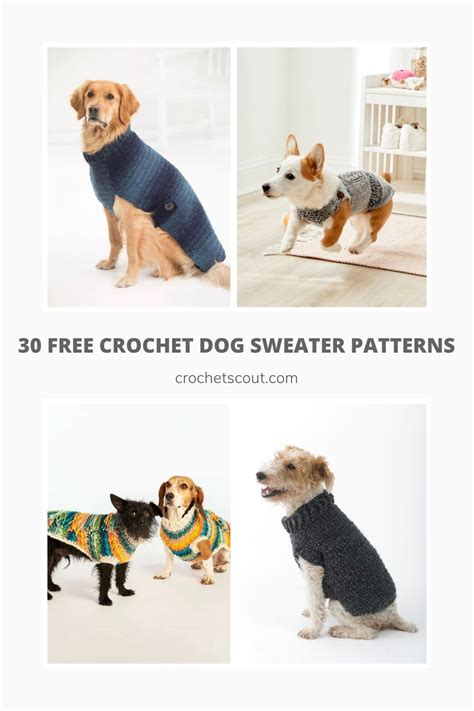 Tips and tricks for crocheting dog sweaters