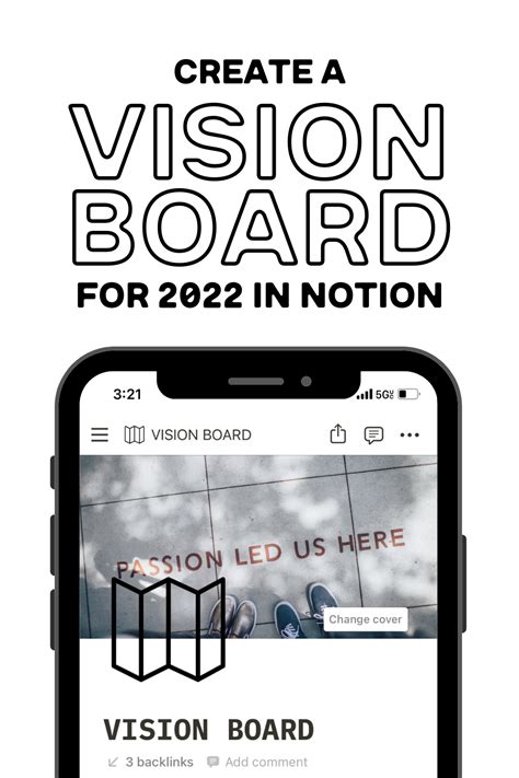 Tips and Tricks for Vision Board Template