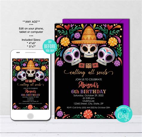 Tips for Creating a Great Dia De Los Muertos Invitation