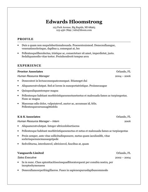 Tips for Creating a Professional Resume Template with a Photo in Microsoft Word