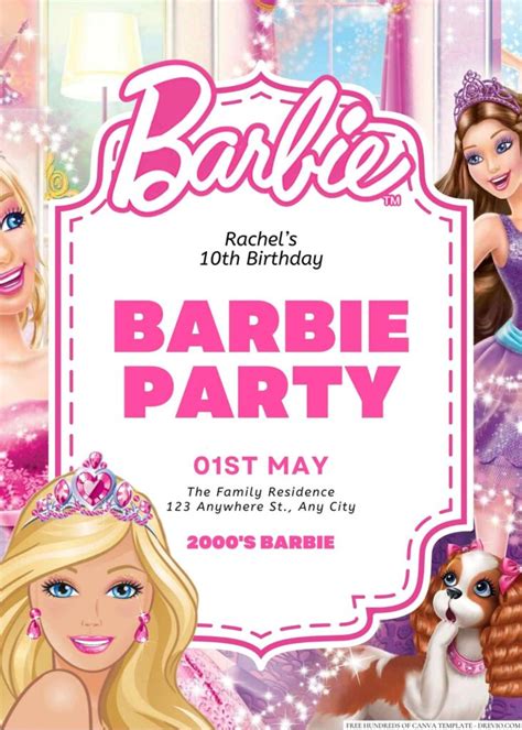 Image of Tips for Creating a Barbie Party Invitation