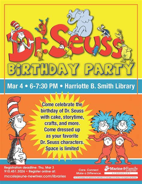 Tips for Customizing Your Dr. Seuss Flyer Template