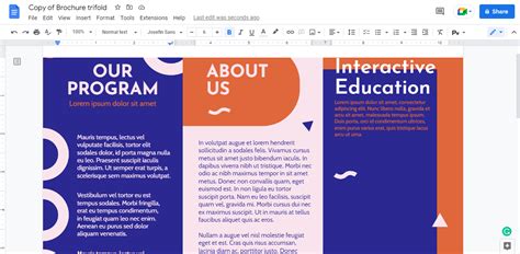 Tips and tricks for designing with Google Docs