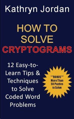 Tips and strategies for solving cryptograms