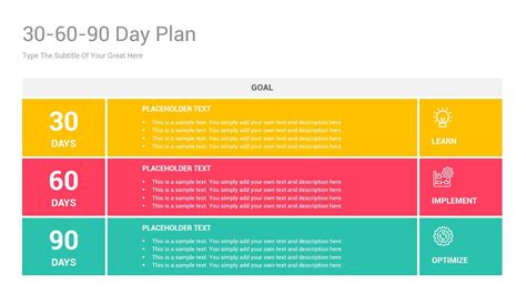 Tips for using a 90-day plan template effectively