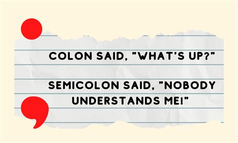 Tips for using semicolons gallery