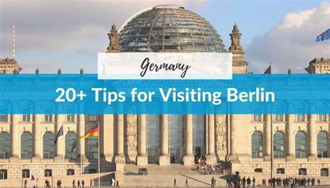 Tips for Visiting Berlin