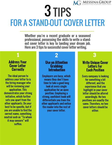 Tips for Writing a Standout Cover Letter