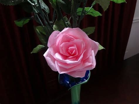 Tissue Paper Rose