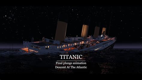 Real Photo of the Titanic's Last Descent