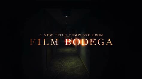 Title Card in Horror Movie Trailers