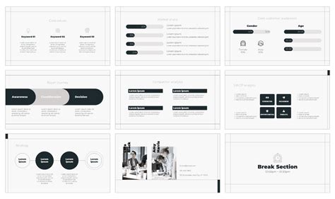 A Minimalist Business PowerPoint Template Title Slide Example