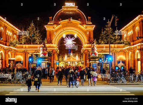 Tivoli Gardens Christmas lights