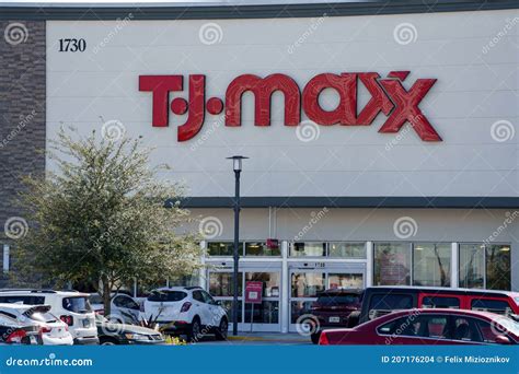 TJ Maxx Retail Store