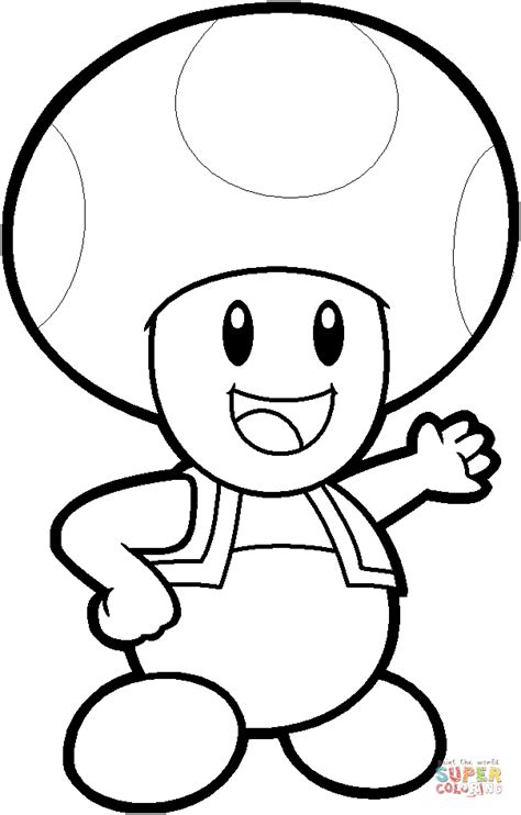 Toad Printable Character