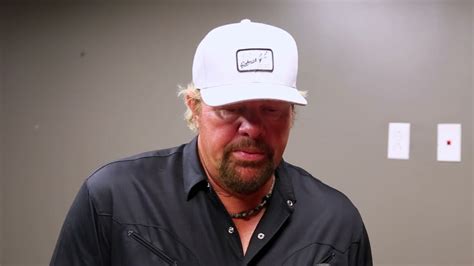 Toby Keith participating in a charity event