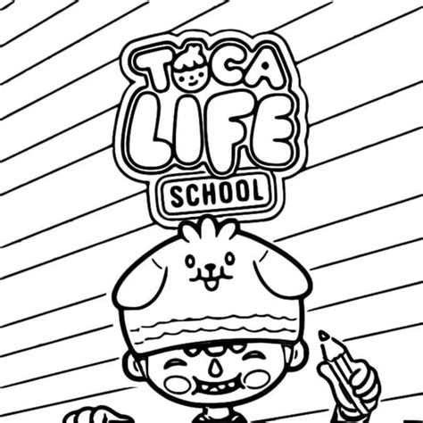 Toca Life School printables