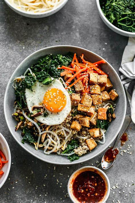 Tofu bibimbap