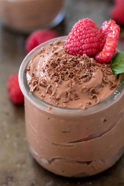 Tofu Chocolate Mousse