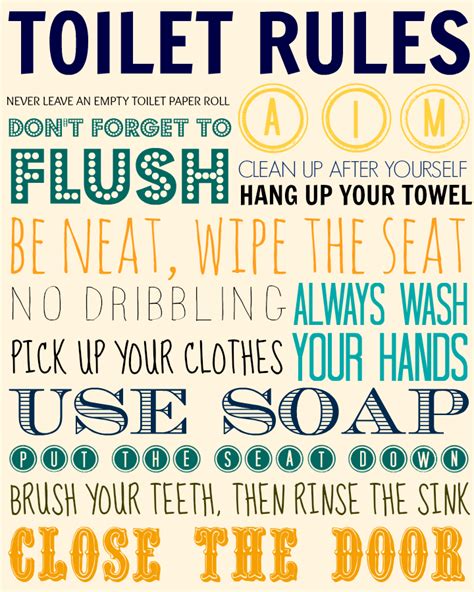 Toilet etiquette quotes for inspiration