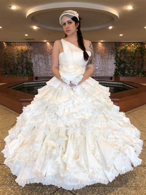 Toilet Paper Wedding Dress Image