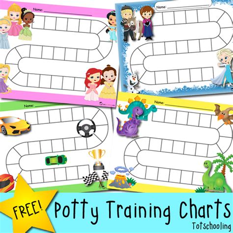 Toilet Training Progress Chart