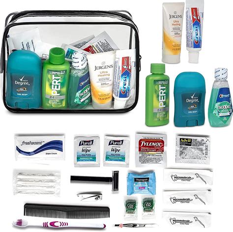 Toiletries for Basic Training