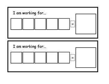 Token Board Template for Autism and Special Needs