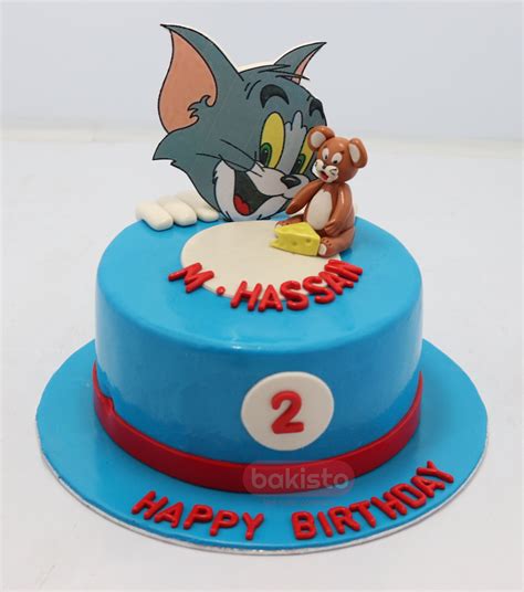 Tom and Jerry Birthday Cake