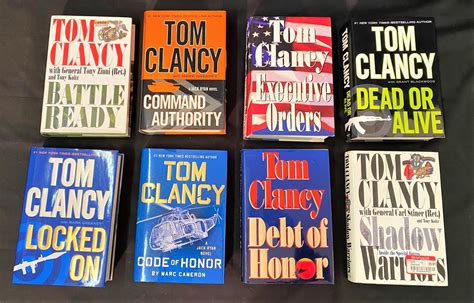 Tom Clancy Books Collection