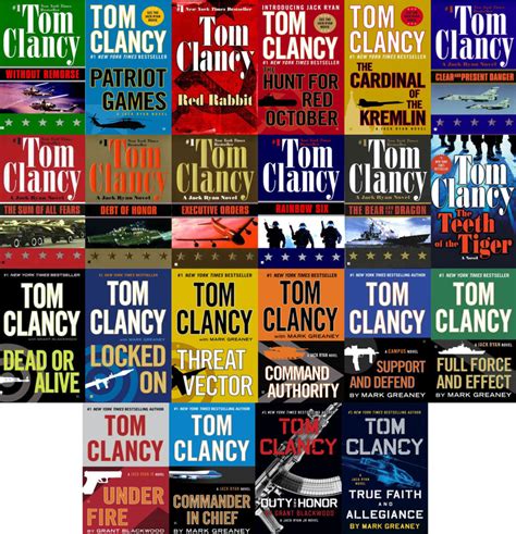 Tom Clancy Novels Collection