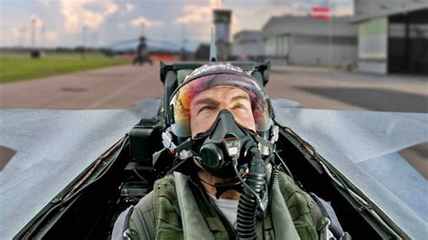 Tom Cruise flying a Eurofighter Typhoon