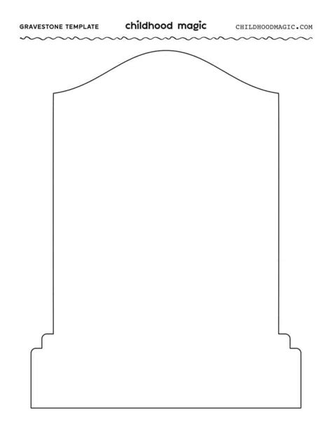 Tombstone Template Design