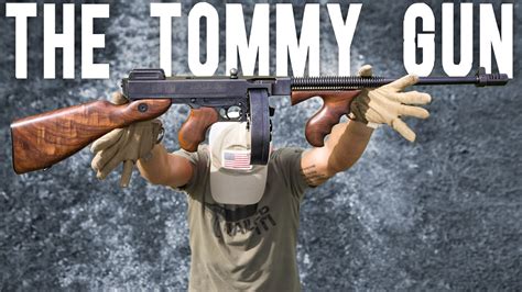 A Tommy gun in a historical context