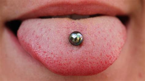 Tongue Piercing Process