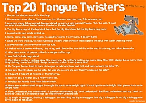 Tongue Twisters