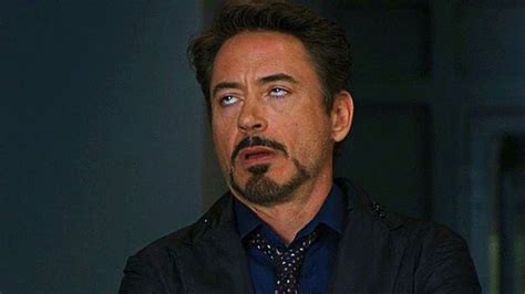 Tony Stark Facial Expression Meme