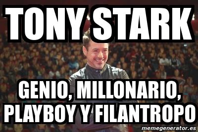 Tony Stark Playboy Meme