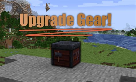 Tool Upgrade in Minecraft