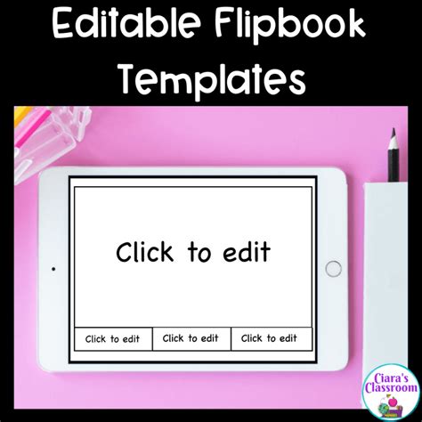 Tools and Software for Creating Editable Flip Book Templates