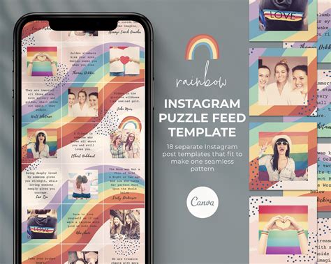 Tools for Instagram Puzzle Grid Template